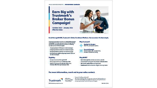 Earn Big with Trustmark's Broker Conus Campaign!